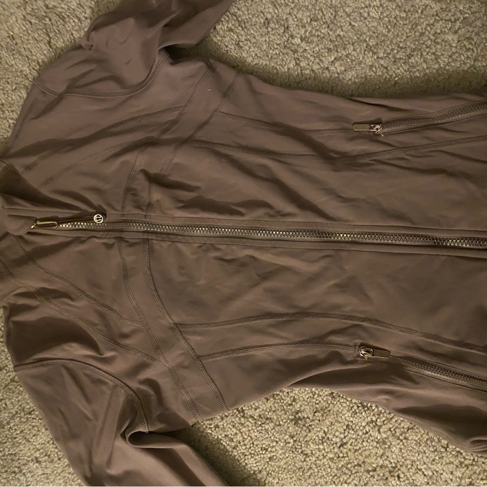 Lululemon Brown Zip-Up Jacket